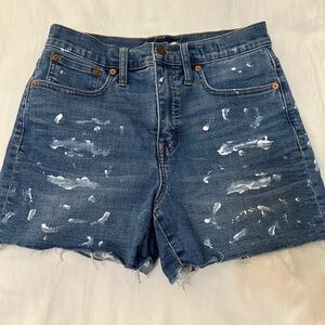 Madewell High-Rise Denim Shorts